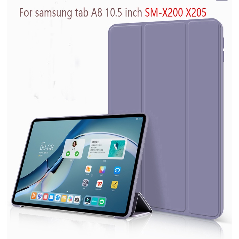 Samsung Galaxy Tab A8 10.5 inch case SMX200 X205 Tablet Trifold Hard