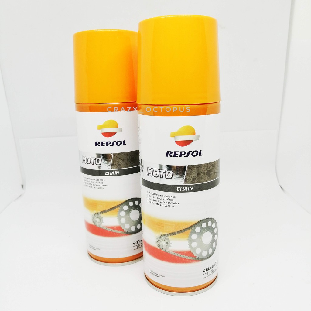 REPSOL Chain Lube Spray Rantai Chain Lubricant Chainlube Heavy Duty