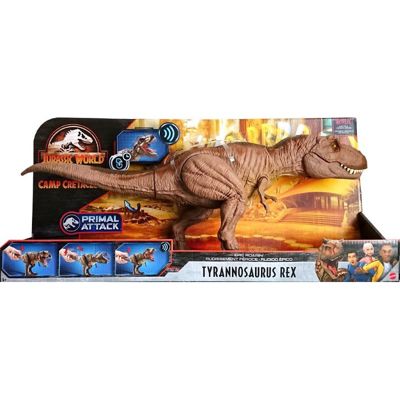 epic roarin t rex mattel