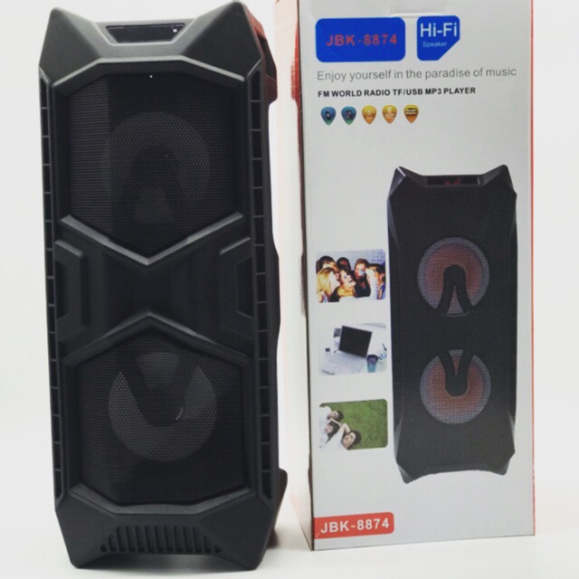 JBK8878 Portable Bluetooth Speaker with Karaoke System (Free Mic