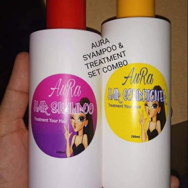 AURA HAIR SHAMPOO (1set) Shopee Malaysia