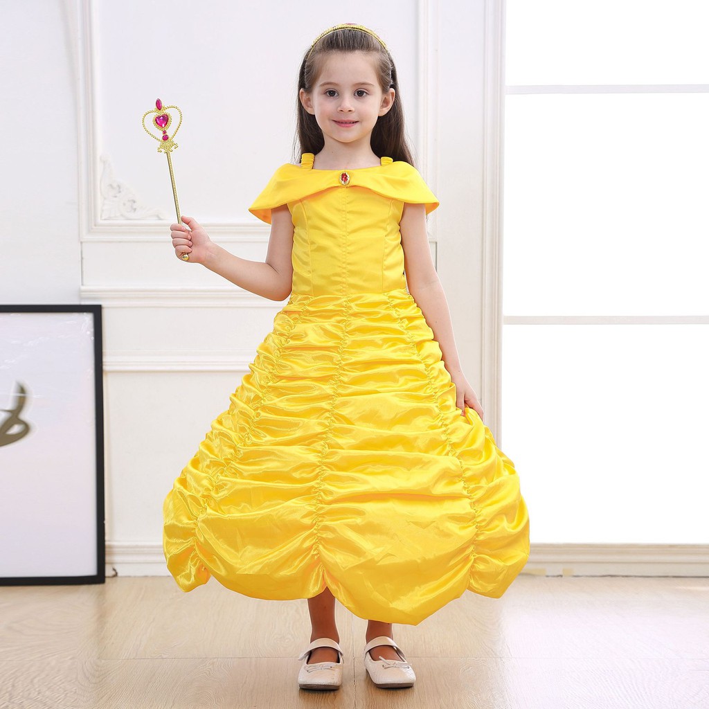 beauty and the beast infant dress