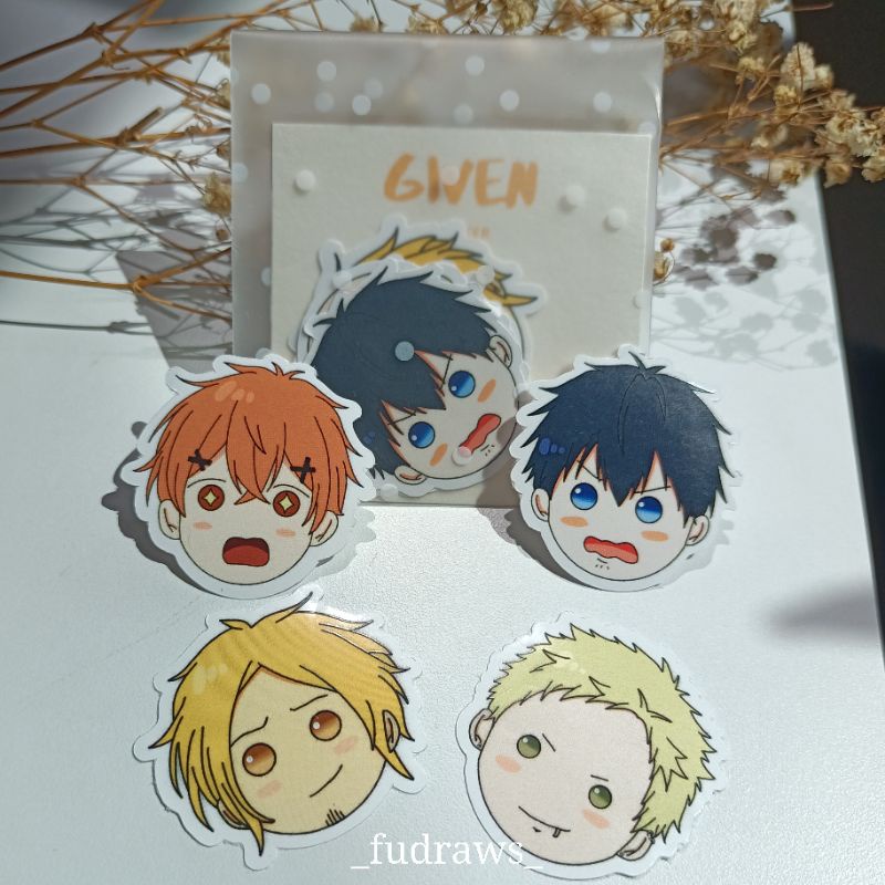 ✨Given Anime Stickers✨ | Shopee Malaysia