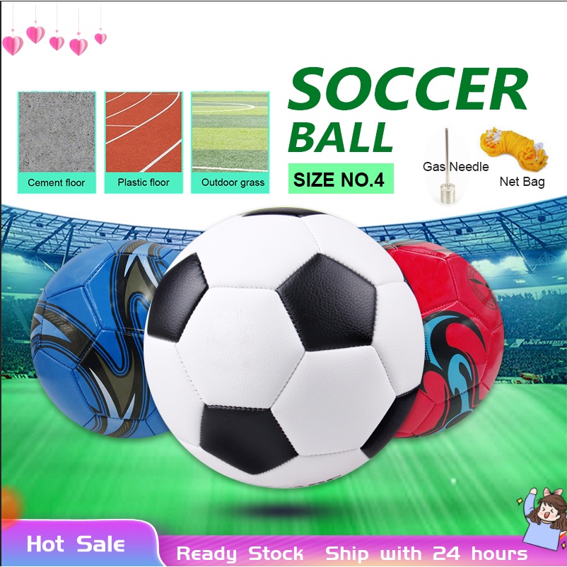 bola sepak soccer ball outdoor football adult kids Sepak Ball Standard PU  Football Training Ball Bola Sepak Size4 足球 | Shopee Malaysia