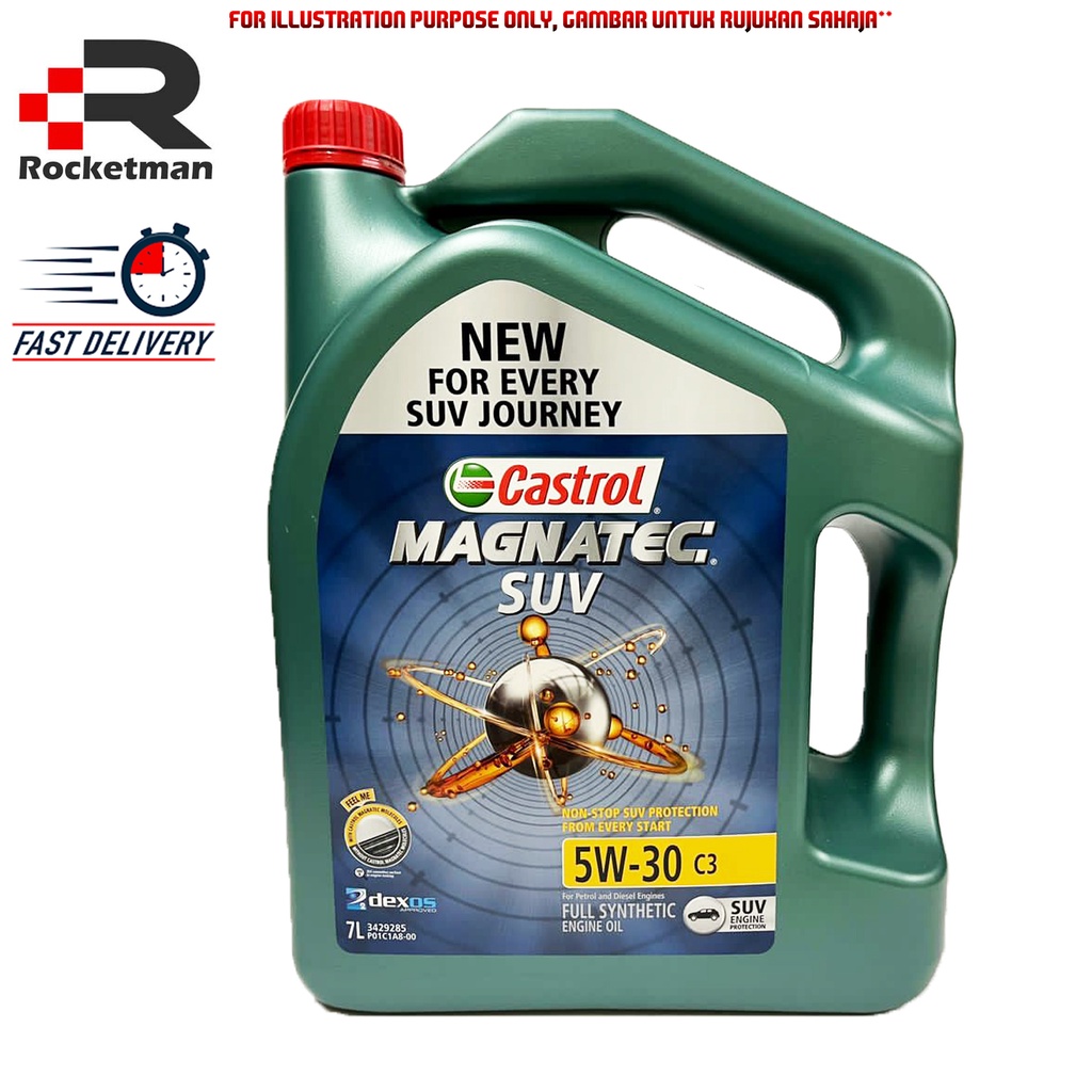 CASTROL MAGNATEC SUV 5W30 C3 FOR PETROL & DEISEL ENGINE (7LITRE) Shopee Malaysia