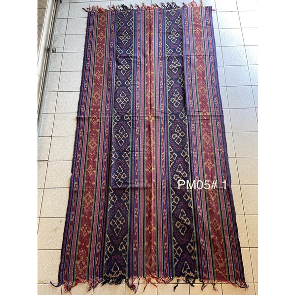 PM05 Sarawak Souvenir Kain Blanket Tenun Hand Woven Pua Kumbu Table Runner Mat Alas Meja Wall Hanging