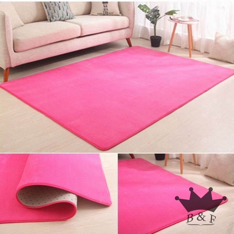 7 Colors Large Size Nordic Coral Velvet Solid Color Carpet Room Bedroom Floor Mat Soft Anti Skid Rectangle Area Rug L Xl Xxl Ready Stock Karpet Tatami Carpet Karpet Toto 100x200cm Size Shopee Malaysia