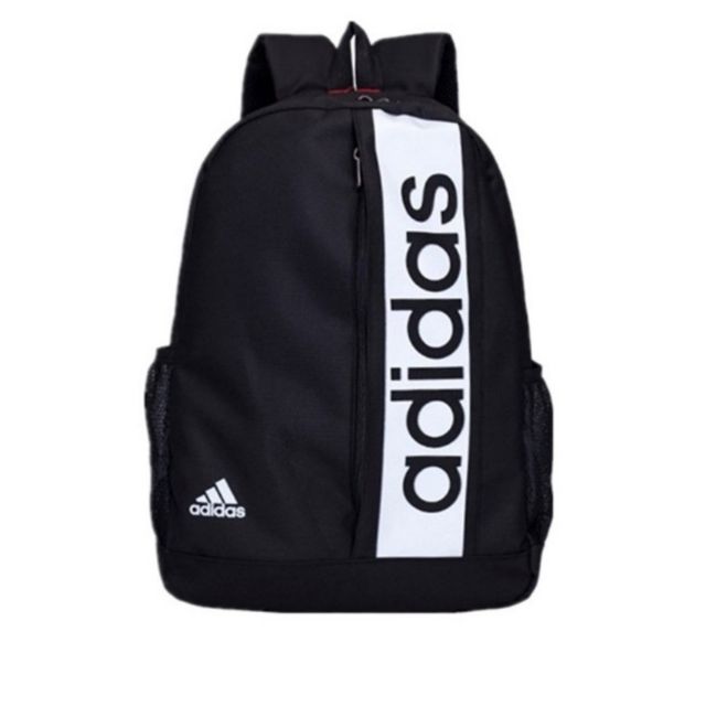 grey adidas school bag