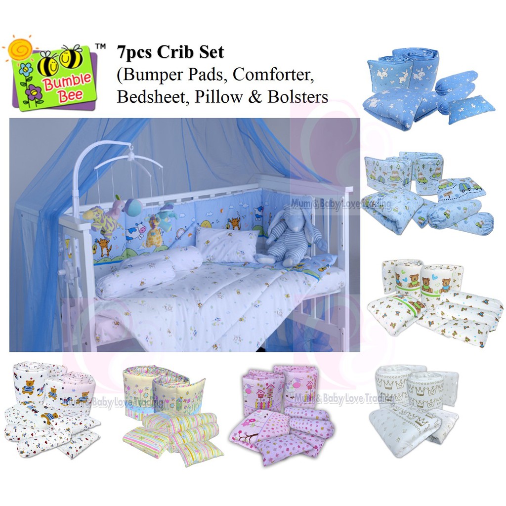 cot bed sheet set