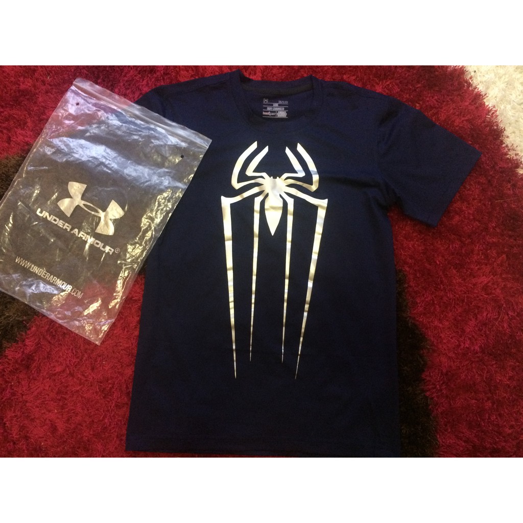 under armour spiderman t shirt