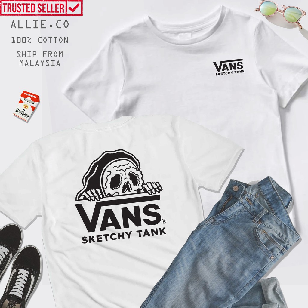 vans sketchy tank shirt