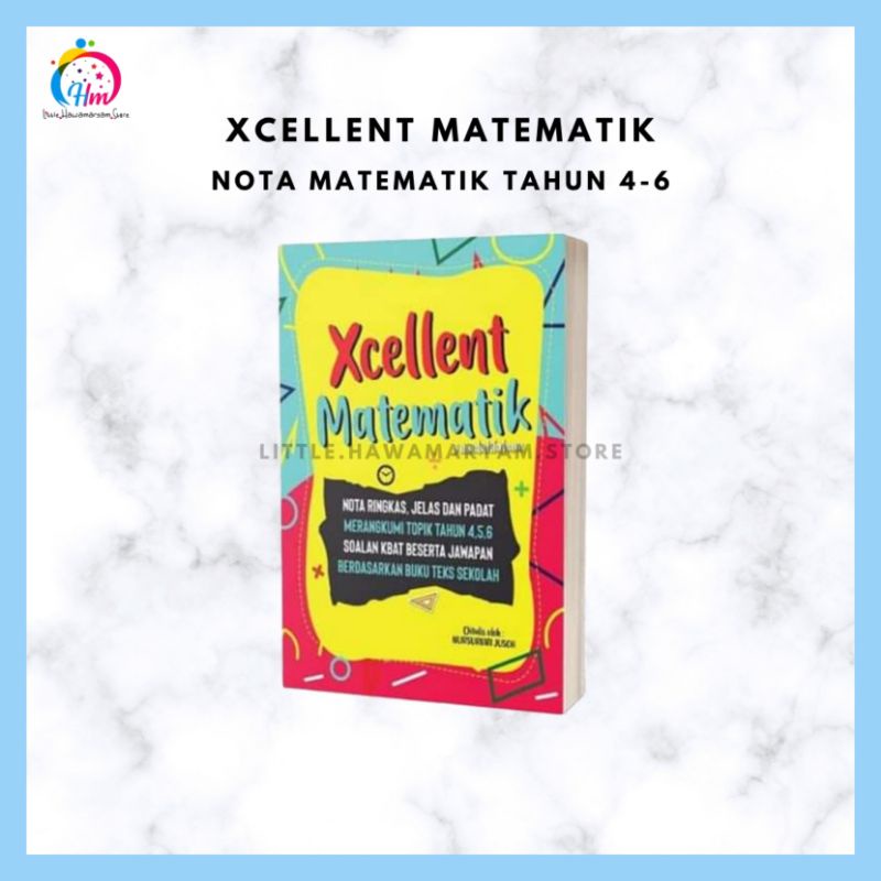 Xcellent Matematik Tahun 4 6 L Buku Nota Matematik Ringkas Dan Padat L Buku Sekolah Rendah L Upsr Shopee Malaysia