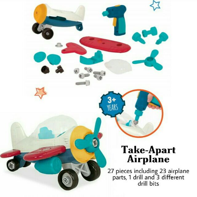 take apart airplane