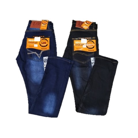 Ready Stock Seluar Jeans Lelaki Warna Biru Dan Hitam Shopee Malaysia