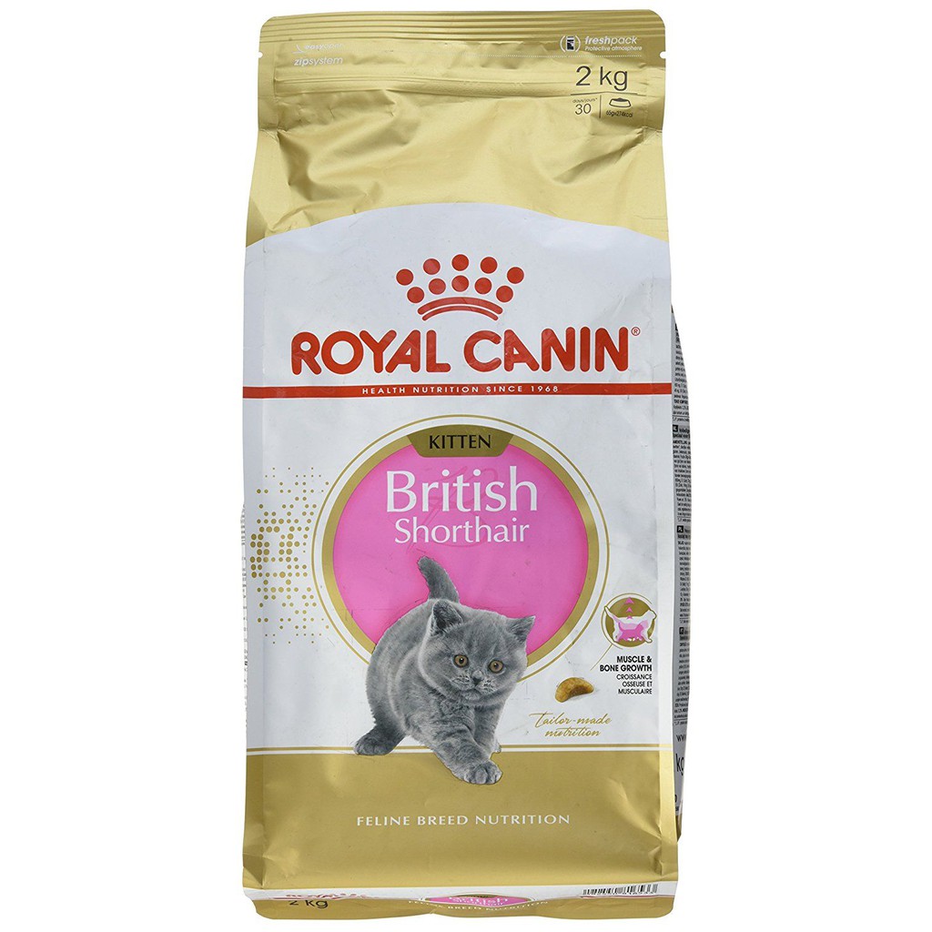 Royal Canin British Short Hair Kitten 2kg | Shopee Malaysia