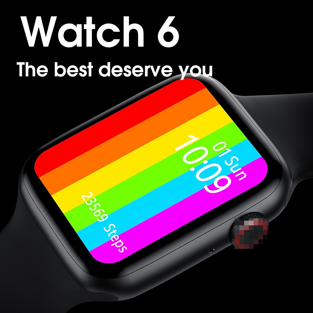 Clone For Apple Watch Iwo W26 Smart Watch 6 Ecg Ppg Heart Rate Monitor Bluetooth Call 1 75 Inch Full Touch Screen Temperature Smartwatch For Iwo9 Iwo10 Iwo11 Iwo12 Shopee Malaysia