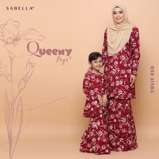  PART 1 Baju  Kurung  Queeny Zalia Printed Ironless by 