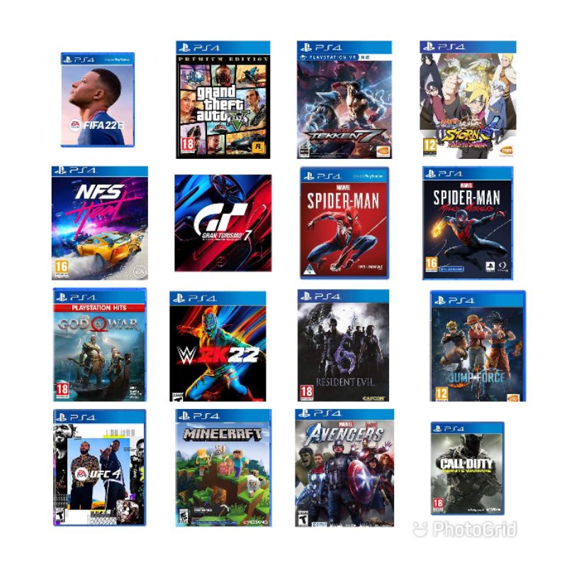 【PS4 New CD】PS4 Games (New and Sealed) Shopee Malaysia