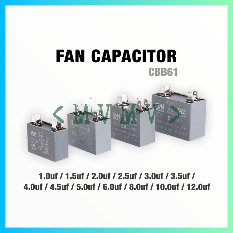 Ceiling Fan Light Capacitor Generic 1pcs 1lot Cbb61 Fan Ceiling Fan