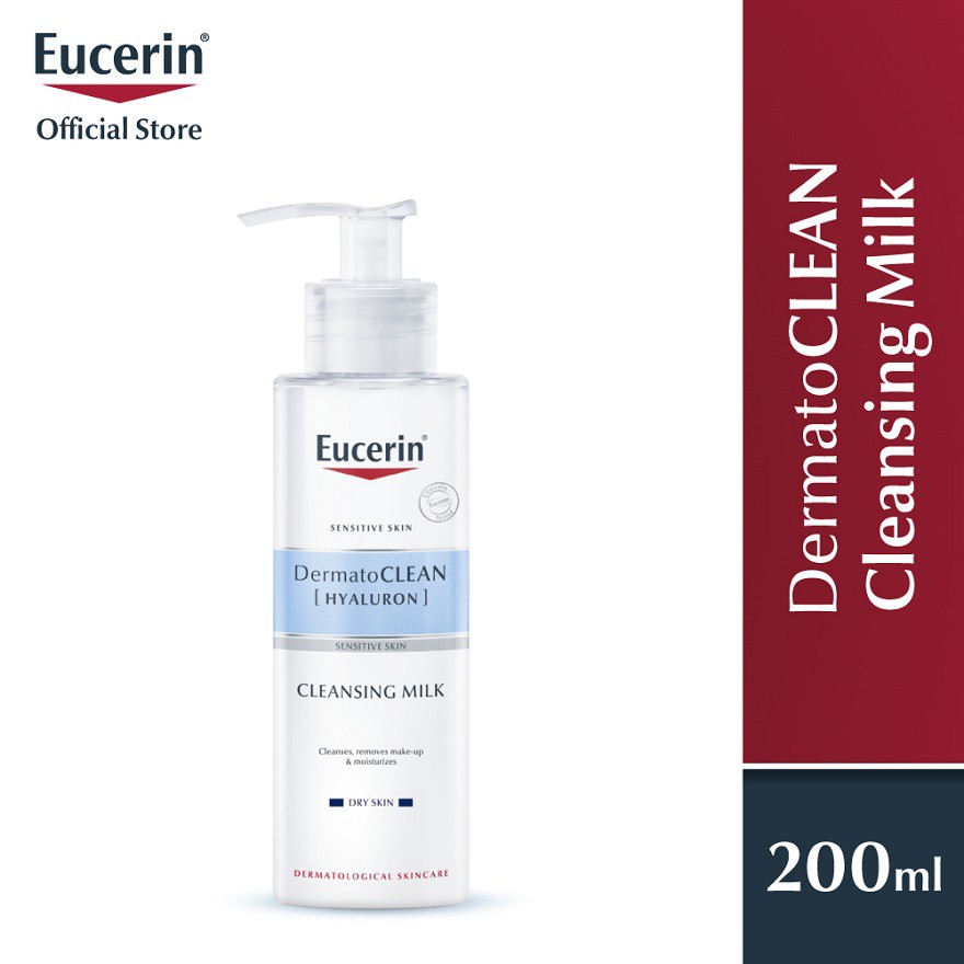 eucerin dermatoclean mild cleansing milk 200ml