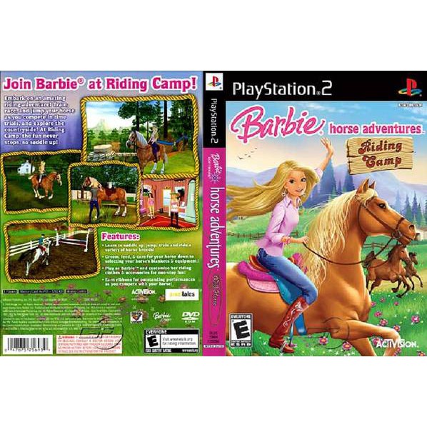 Ps2 Barbie Horse Adventures Riding Camp Shopee Malaysia