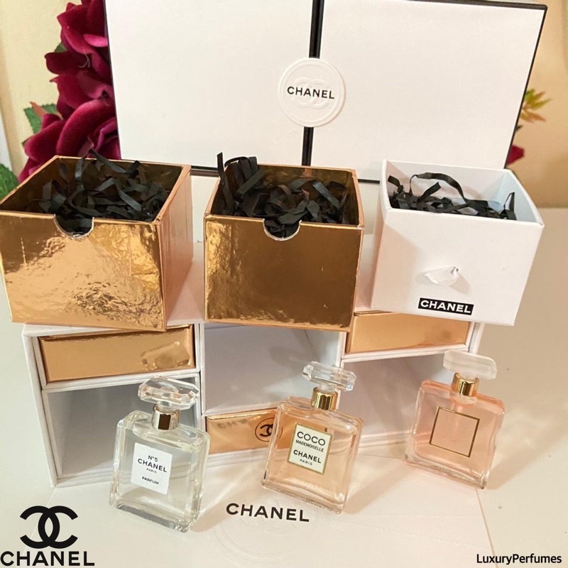 Original Chanel Parfum 3in1 Gift Set 3x7 5ml Coco Mademoiselle Coco Edp Intense N 5 Shopee Malaysia