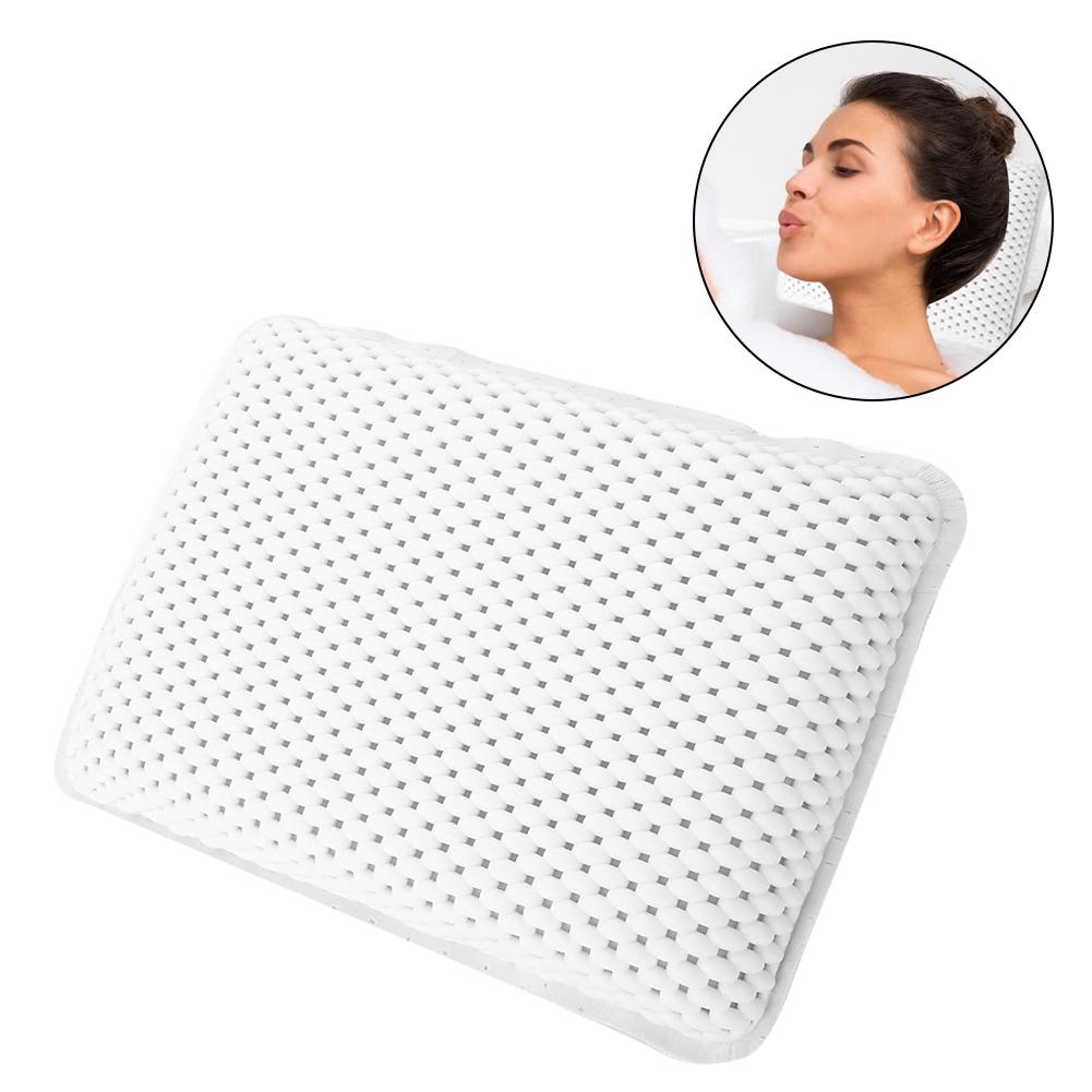 Pvc Bath Pillow Head Support Neck Shoulder Bath Pillow Spa Bath