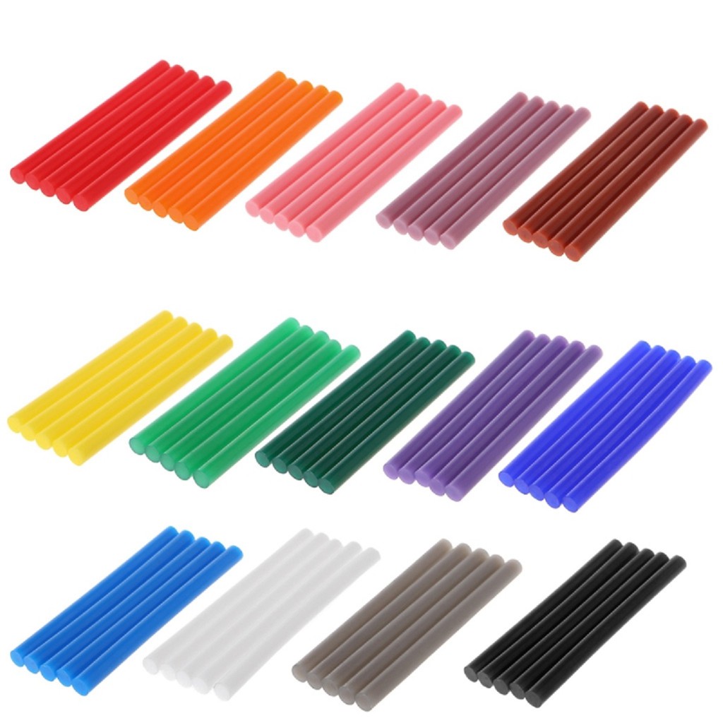 colored glue gun sticks