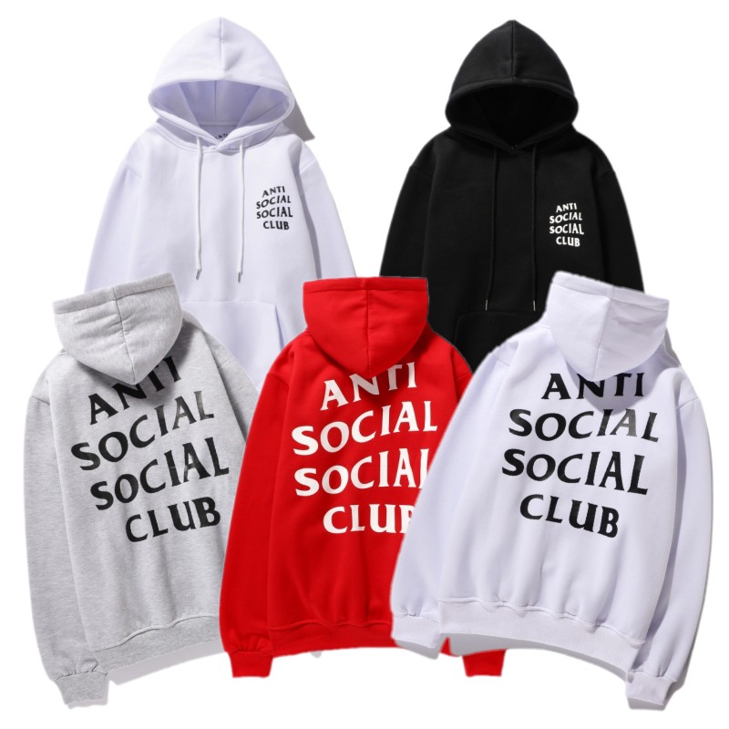 red assc hoodie