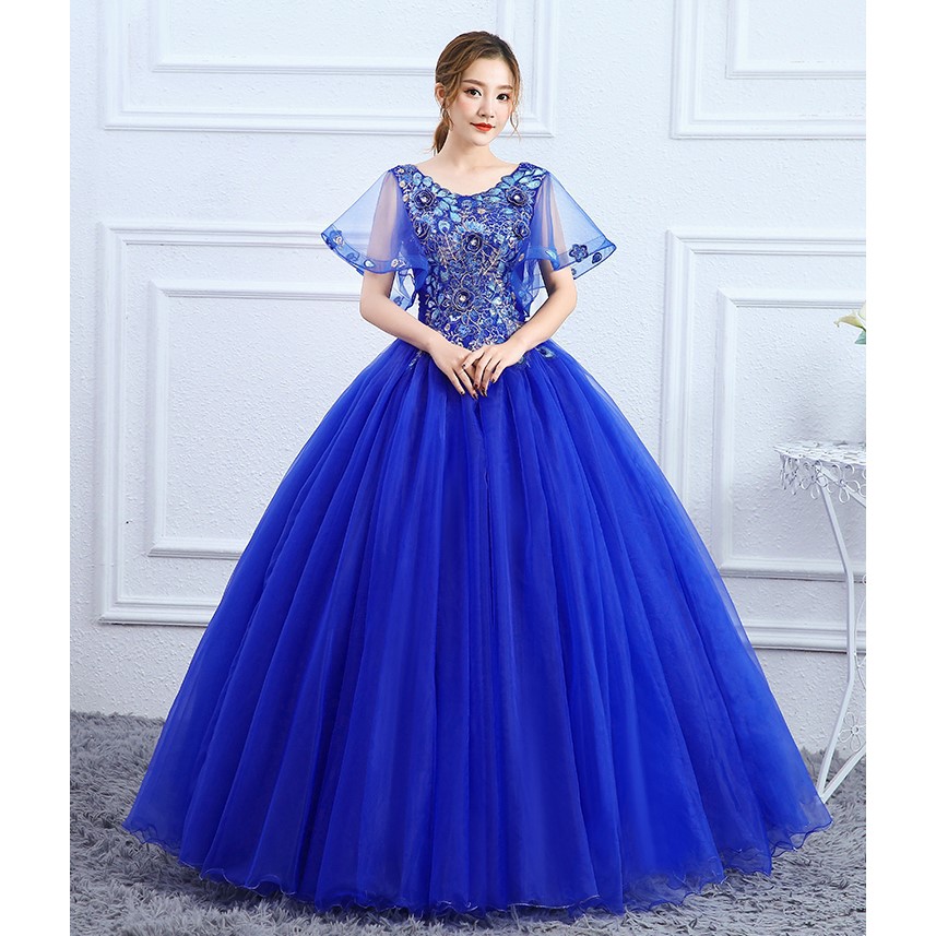 Cinderella Royal Blue Wedding Dress | ubicaciondepersonas.cdmx.gob.mx