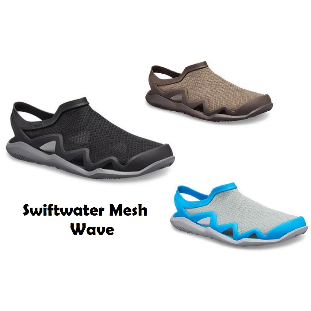 crocs men's swiftwater mesh water shoes