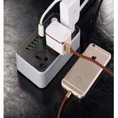 LDNIO 3AC Power Socket (3.4A) + 6 USB Fast Charger Extension