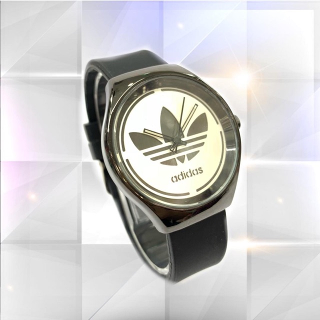 Adidas Originals Z10 3261 Process Sp1 Trefoil Wrist Watch Black Rubber Men Women Unisex Sports Lazada