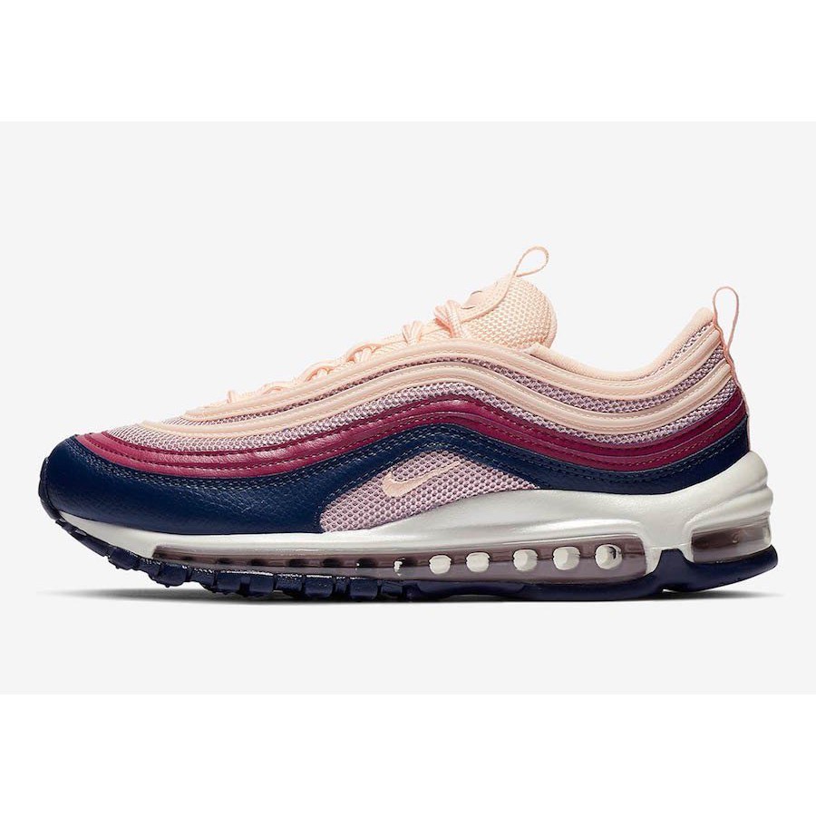 peach nike 97