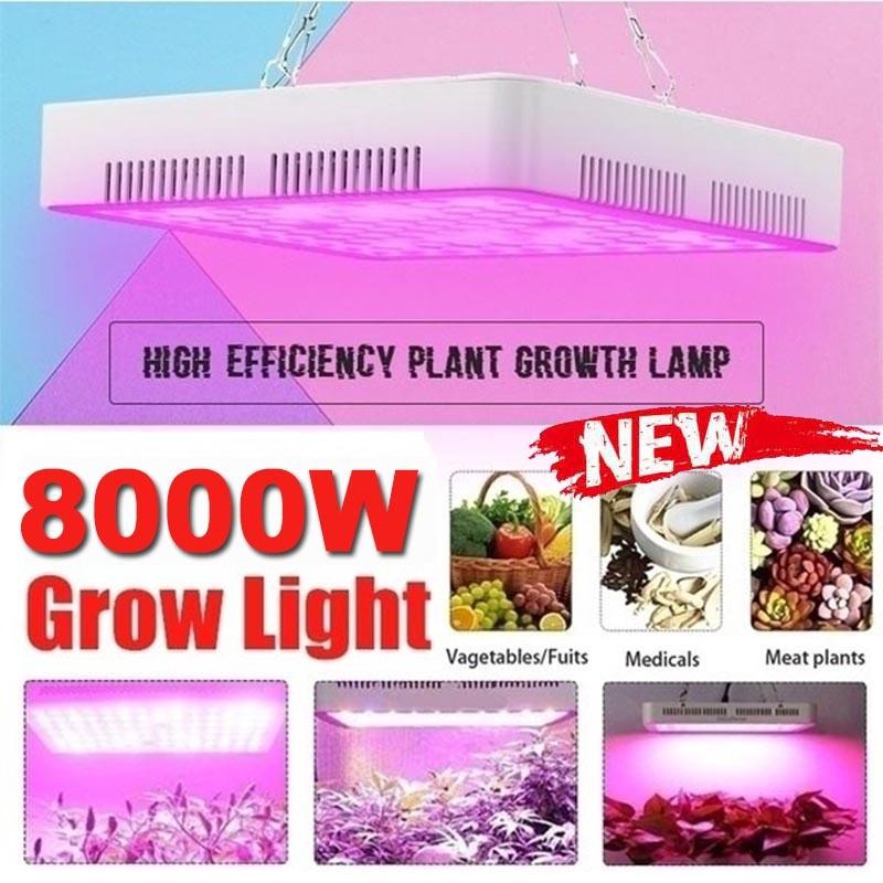 Plant Panel Grow Light Red White Full Spectrum Plant Lighting Grow Lamps Shopee Malaysia