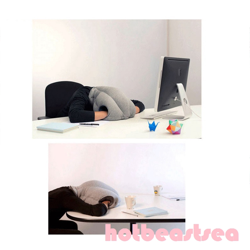 Magical Ostrich Pillow Head Neck Sleep Nap Travel Office Home