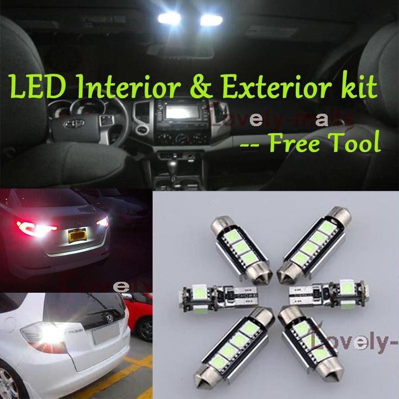 Error Free White Light Interior Led Package 10x For Audi A3 S3 8p 2003 2013 L7