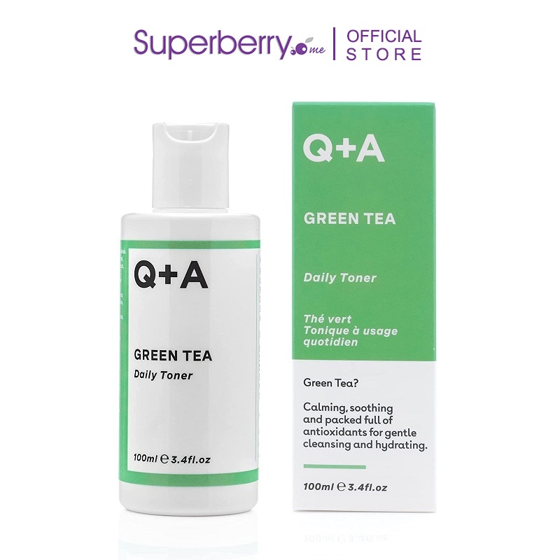 Q+A Green Tea Daily Toner 100ml