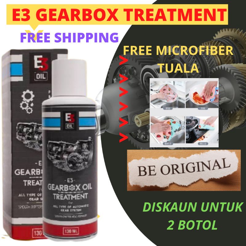 😍 E3 Oil Gearbox Treatment Auto minyak gearbox auto E3 GEAR BOX TREATMENT AUTO Shopee Malaysia