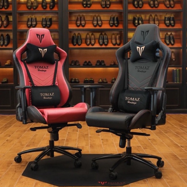 Tomaz Syrix II Gaming Chair (Black/Red) Shopee Malaysia