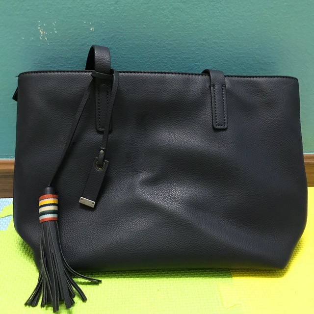 esprit canvas tote bag