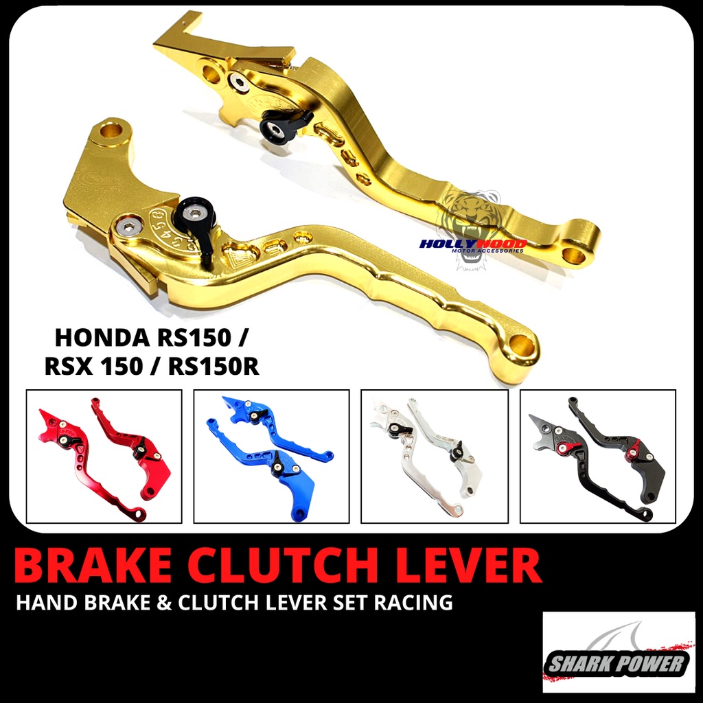 HONDA RS RS150 RSX RSX150 HAND BRAKE & CLUTCH LEVER SET RACING