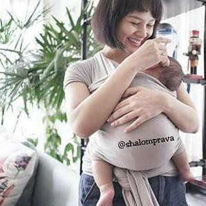 Hanaroo Babywrap Plain Carrier Baby Carrier Gift Gift Set Ori | Shopee ...