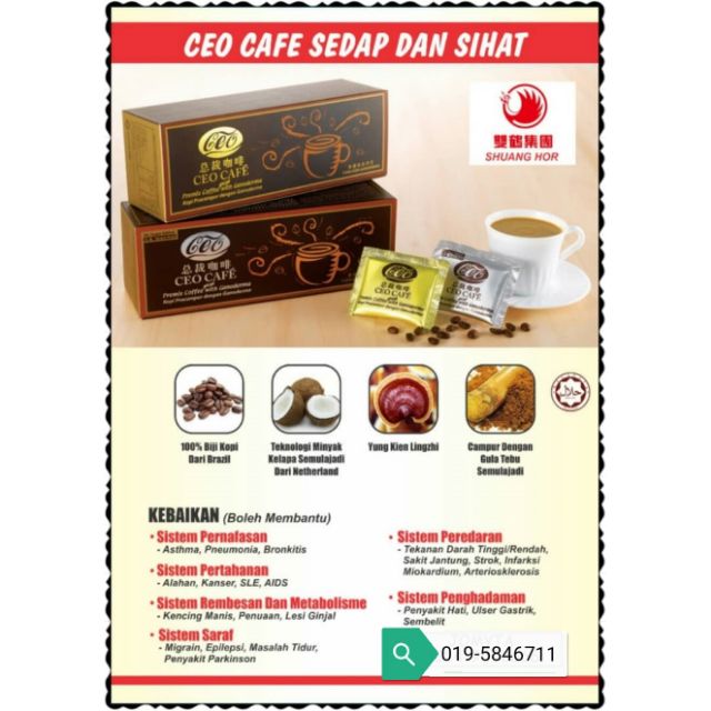 {Ready Stock} KoPI CEO COFFEE (20 Sachets per Box)