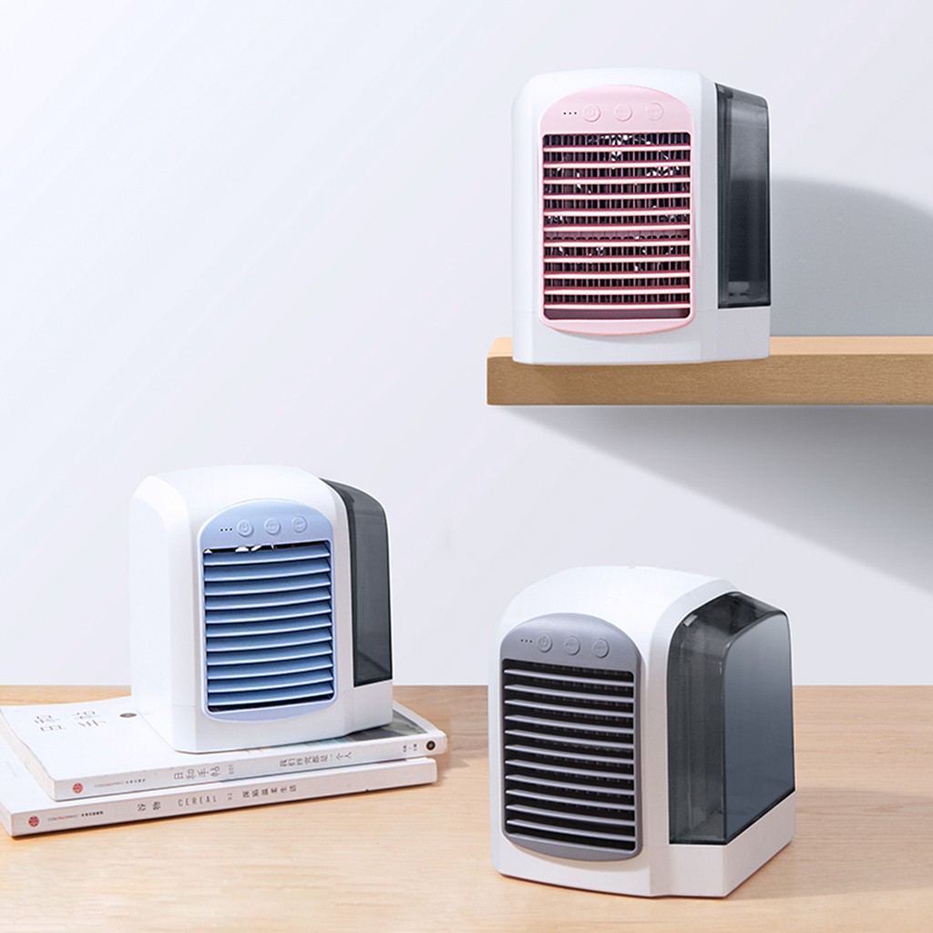 Portable Mini Air Conditioner Cool Cooling For Bedroom Cooler Fan