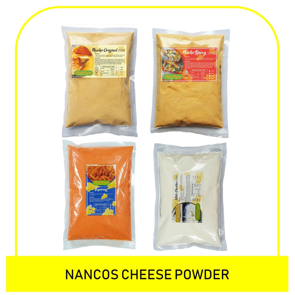  SERBUK KEJU  HALAL CHEESE POWDER HALAL 100GM 200GM 