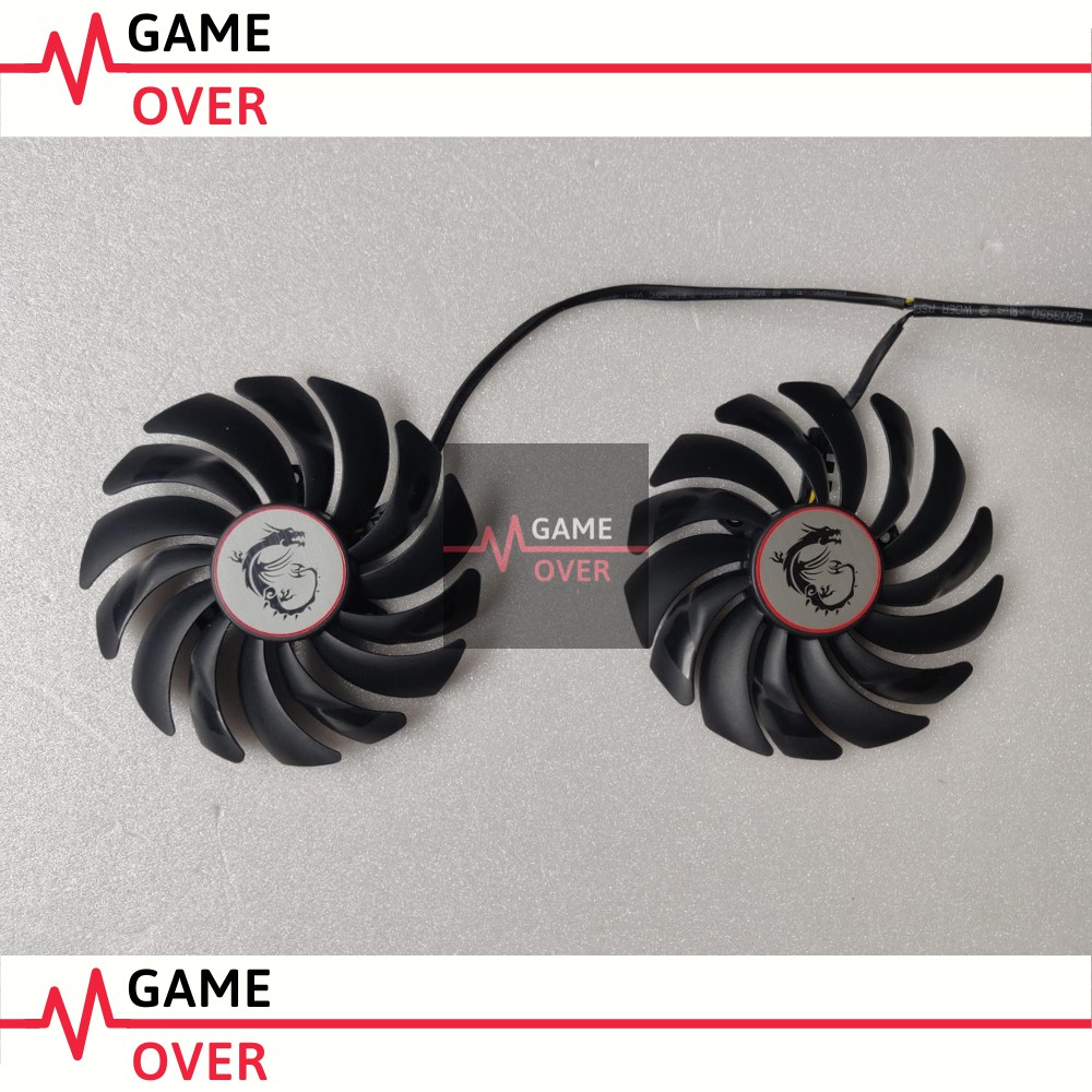 Msi Armor Gaming X Gtx 1060 1070 1080 1080 Ti Rx 570 580 Replacement Gpu Fans Pldb12hh Shopee Malaysia