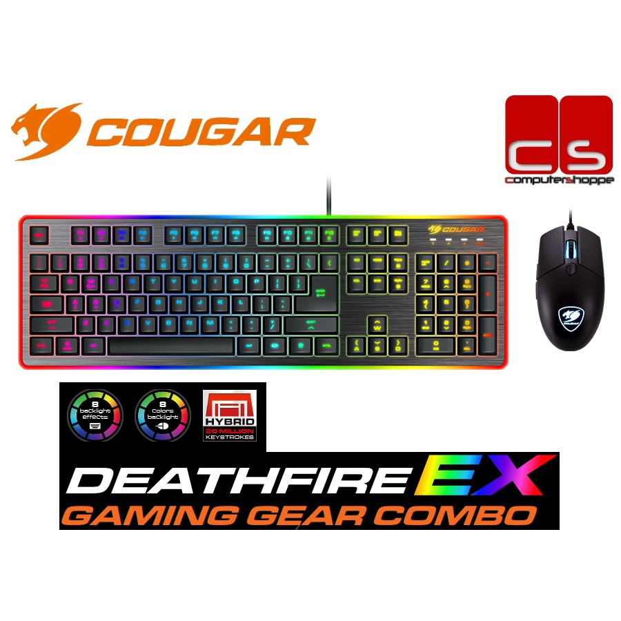 Cougar DeathFire EX Hybrid Mechanical Gaming Keyboard Mouse Gear Combo Shopee Malaysia