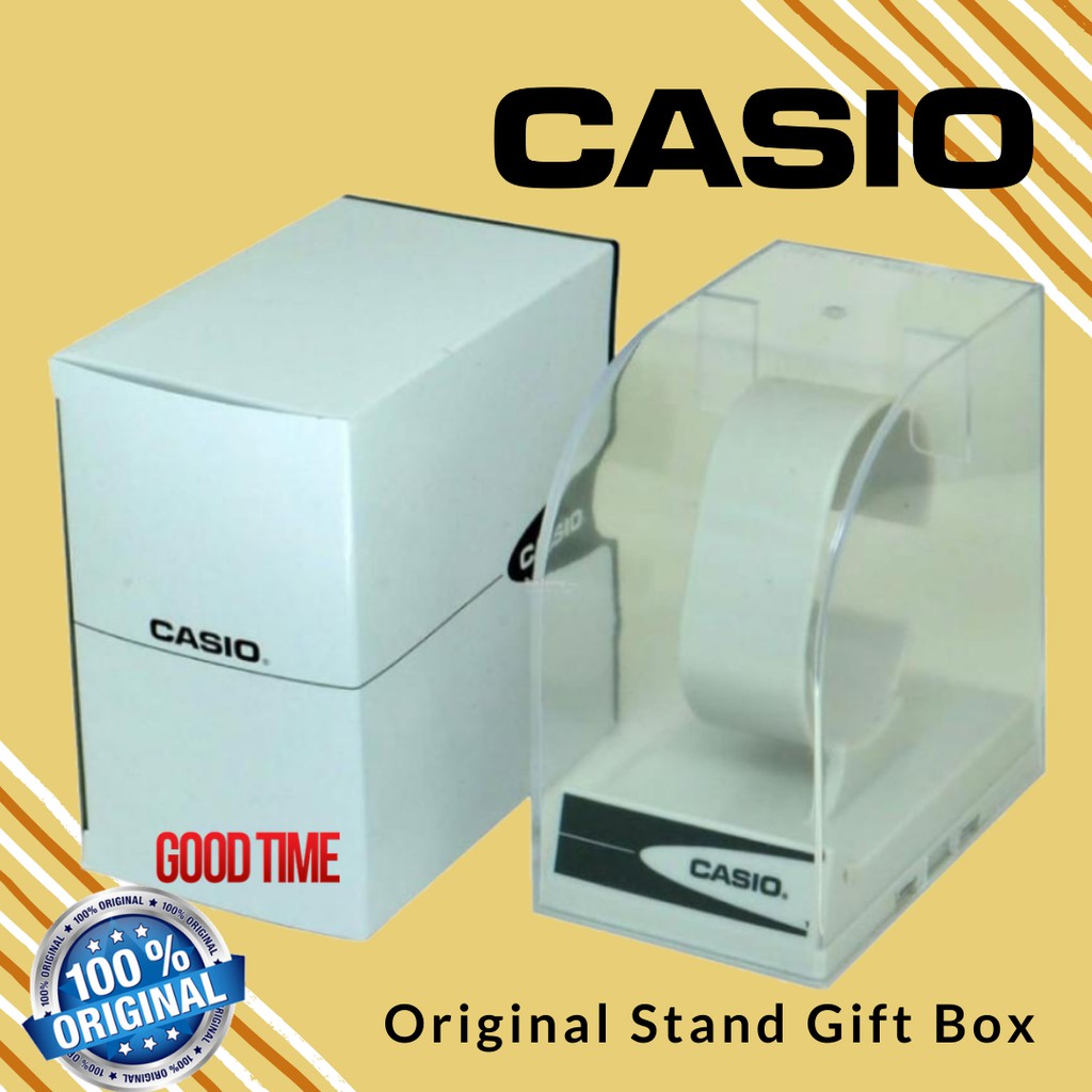 ORIGINAL CASIO STAND BOX / CASIO GENUINE ELEGANT WATCH GIFT BOX / JAM KOTAK / KOTAK JAM / STAND DISPLAY / WATCH CASE