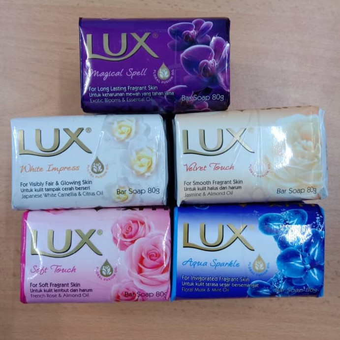 Lux Bar Soap Sabun Buku Lux 80g Shopee Malaysia